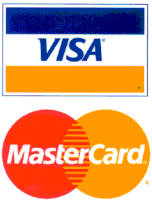 Wendy's Treasures accepts Visa & Mastercard through BuyMe buttons.