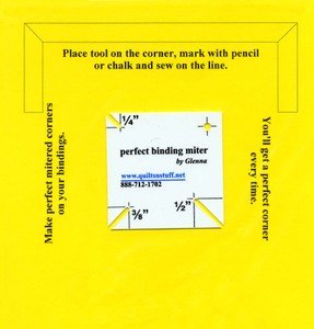 Perfect Binding Miter Tool
