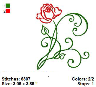 Art Deco Roses
