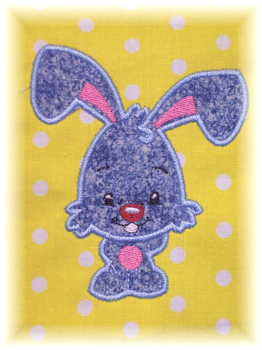 Applique Balloon Head Rabbit