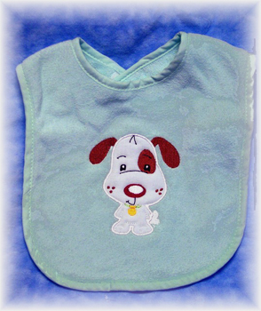 Applique Balloon Head Dog