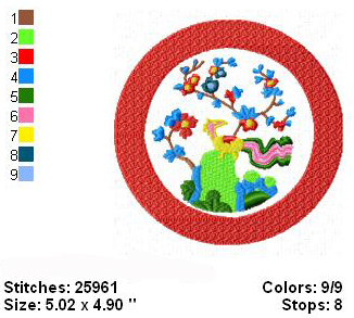 Chinese Plate Color