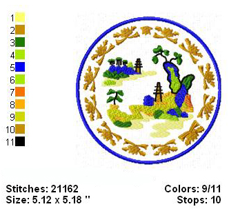 Chinese Plate Color