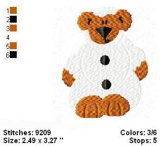 Snowman Bear