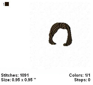 Japanese Paperdoll Dress 1 Hair  Design