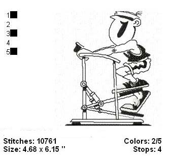 Stair Machine 5 x 7