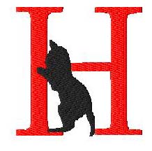 Kitty Letter H