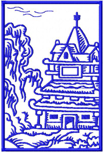 Postcards - Asian Pagodas