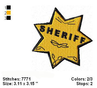 Sherriff's Badge