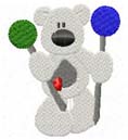 Sewing Bear - Pin Bear