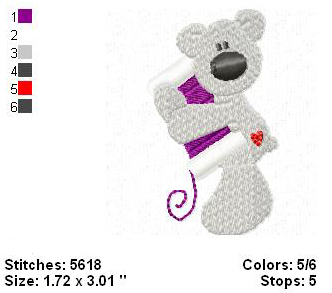 Sewing Bear - Thread Bear