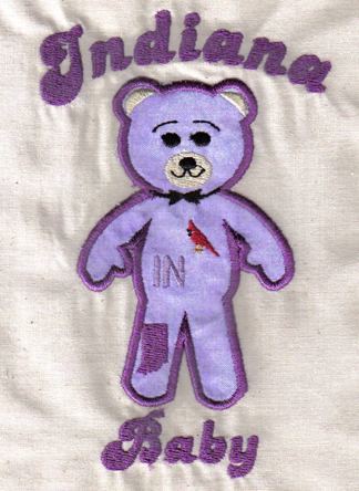 State Bear Applique