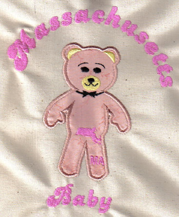 State Bear Applique