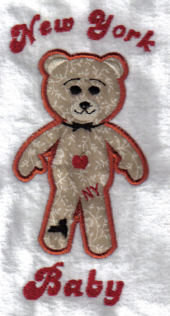 State Bear Applique