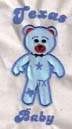 State Bear Applique Design