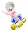 Skateboard Grannie